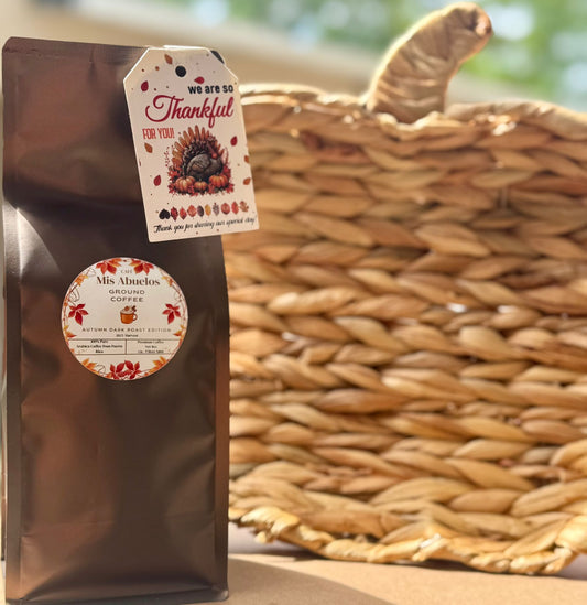 Café Mis Abuelos Ground Coffee Autumn Dark Roast Edition
