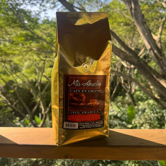 Café Mis Abuelos Coffee Beans 2 Pound