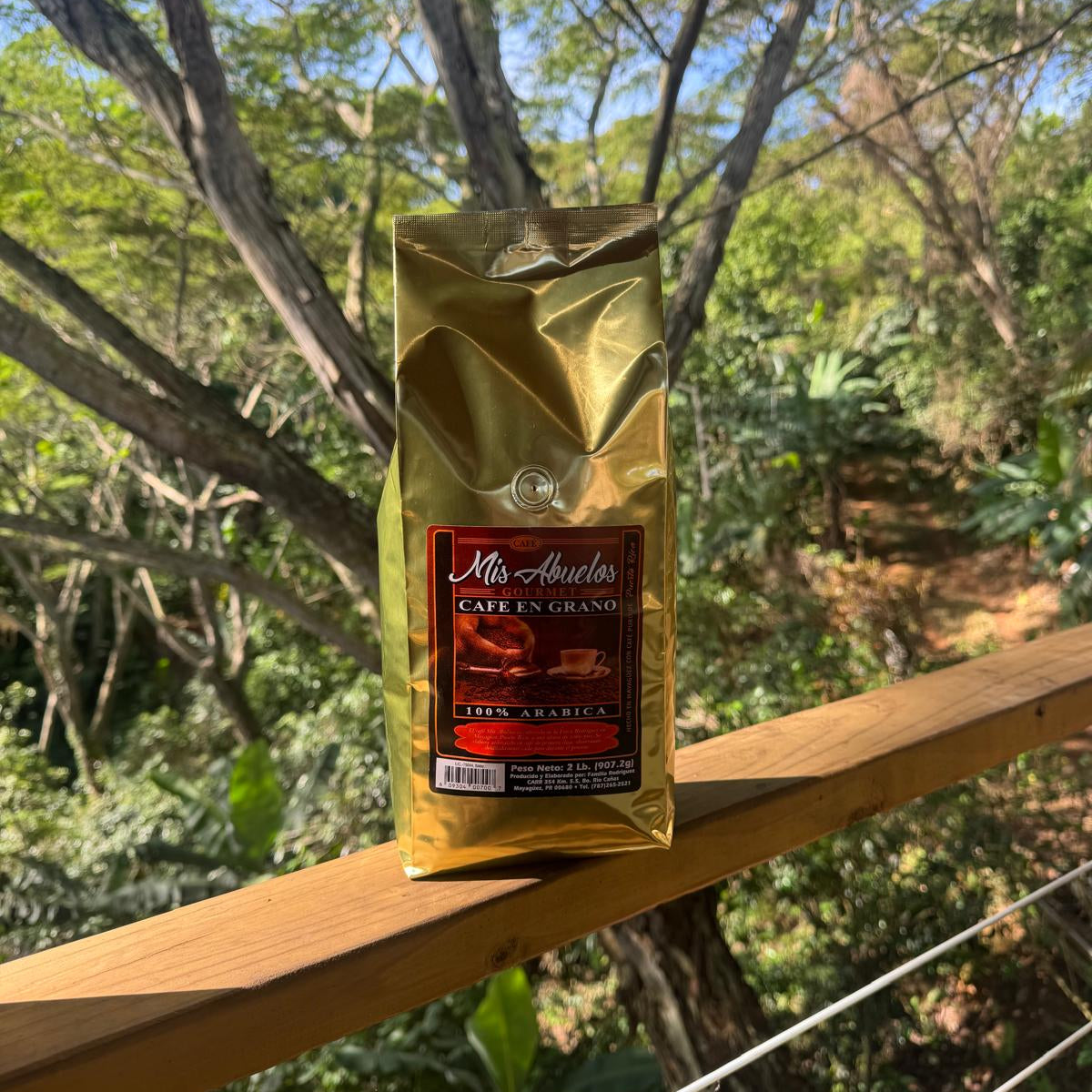 Café Mis Abuelos Coffee Beans 2 Pound